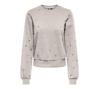 ONLY ONLATIKA L/S O-NECK GLITTER EMB. BOX SWT Damen | PUMICE STONE | S