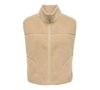 Onlbaby Teddy High Neck Zip Vest Pnt
