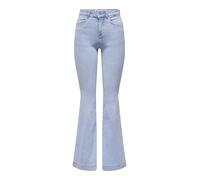 Only Bootcut-Jeans ONLBLUSH MD RETRO FLARED DNM DIA322 NOOS Damen Gr. M Länge 32 light blau denim