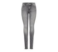 Only Damen Jeans 15188520-onlblu Grau XS