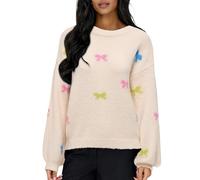 Onlbrunhilda Life Ls Bow O-Neck KNT