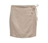 ONLCARO MW WRAP Linen BL Skirt CC PNT