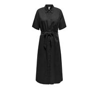 ONLCARO S/S Linen BL Belt Dress CC PNT