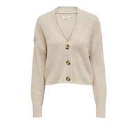 Only Cardigan Modell CAROL – V-Ausschnitt – Sand – Größe S