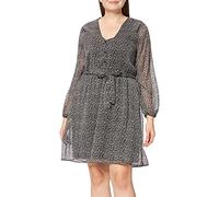 Only Chiffonkleid »ONLCERA 3/4 SHORT DRESS«, black aop cera ditsy