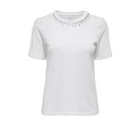Onlcheri Life S/S O-Neck Chain Top JRS