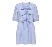 ONLY - ONLCLARA TESSA SS 2-WAY DRESS NOOS WVN Vista Blue - Gr. - M