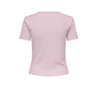 ONLY - ONLDANIELLA S/S RIB TOP CS JRS Pale Lilac - Gr. - L