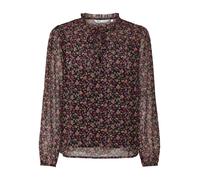 ONLY Damen Onlditsy L/S Blouse WVN Noos Feminines Oberteil Mit V-Ausschnitt Und Elastischen Bündchen, Black, S