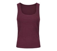 ONLY Damen Onlea Glitter S/L 2-Ways Top JRS Noos, Chocolate Truffle, M