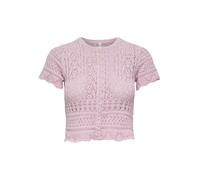 ONLY - ONLELKE LIFE SS PEARL CARDIGAN CC KNT Romance Rose - Gr. - S