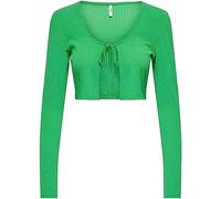 Only Ella Short Tie Cardigan in Gr. L in Grün