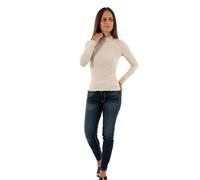 Only Emma High Neck Longsleeve Frauen in Gr. L in Grau