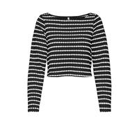 Onleva L/S Stripe Boatneck Top JRS