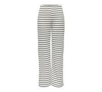 ONLY ONLEVA Stripe Wide Leg Pant CS JRS Damen | Cloud Dancer | S