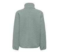 Plüschjacke ONLY "ONLEVA LIFE TEDDY JACKET CC OTW", Damen, Gr. M, grün milieu, Plüsch, Obermaterial: 100% Polyester, unifarben, regular fit normal, Jacken, Kunstfaser (61784857-M) grün milieu