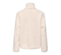 Plüschjacke ONLY "ONLEVA LIFE TEDDY JACKET CC OTW", Damen, Gr. M, beige (birch), Plüsch, Obermaterial: 100% Polyester, unifarben, regular fit normal, Jacken, Kunstfaser (78338140-M) birch
