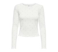 ONLFENJA L/S CROPPED AOP TOP JRS S
