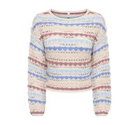 Onlgeena Ls O-Neck Pattern Loose Cc KNT