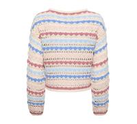 Onlgeena Ls O-Neck Pattern Loose Cc KNT | Normal geschnitten fit, Langarm, Casual, Bei max. 30 grad im schongang waschen