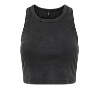 Onlgilda S/L O-Neck Cropped Top JRS