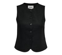 Onlgoa S/L Linen Bl Waistcoat Cc Tlr