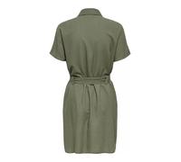 ONLY - ONLGOA SS LIN BL BELT SHIRT DRESS CC PNT Smokey Olive - Gr. - M