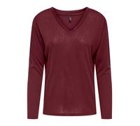 ONLHENRIETTA L/S V-NECK SHINE TOP J M