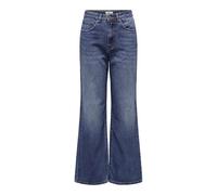ONLY - ONLHOPE HW WIDE DNM DNM SIJ BOX medium blue denim - Gr. - 31/32