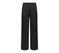 Only Schlupfhose ONLILSE PANT STRUCTURE JRS NOOS – Struktur-Jersey, Regular Fit, Schwarz XL