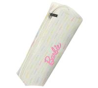 Online Federmäppchen Barbie „Malibu“ I Stylische Federtasche für Mädchen, weiß mit Barbie-Logo I Ideal für die Schule I Pencil Case mit praktischem Reißverschluss zur Aufbewahrung von Stiften & mehr