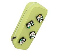ONLINE Federmäppchen Panda Pins I Stylische Federtasche für Mädchen & Jungen, ideal für Schule, Uni & Büro I Pencil Case mit praktischem Reißverschluss zur Aufbewahrung von Stiften & Kosmetik