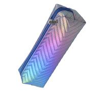 Online Federmäppchen Rainbow I Stylische Federtasche für Mädchen & Jungen, ideal für Schule, Uni & Büro I Pencil Case mit praktischem Reißverschluss zur Aufbewahrung von Stiften & Kosmetik