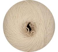 ONline Garne Linie 18 Cotone Stretch, 83% Baumwolle, 12% Polyamid, 5% Polyester, 008 Natur, 160 m 50 g