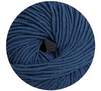 ONline Garne Garn Linie 20 Cora Schurwolle 50 g ca. 85 m Blaugrau (Farbe 031)