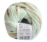 Online Garne Linie 490 Orata, 100% Baumwolle, Baumwollgarn, Sommerwolle zum Stricken oder Häkeln, #105