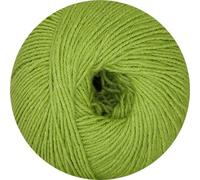 ONline Garne Online Linie 18 Cotone Stretch, 83% Baumwolle, 12% Polyamid, 5% Polyester, 007 Grün, 160 m 50 g