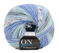 Online Garne Supersocke Silk Color Sockengarn, 4-fädig mit Farbverlauf, 55% Wolle, 25% Polyamid, 20% Seide, 100g, 400m (3166)