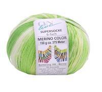 Online Garne Supersocke Sockenwolle 6-fach Merino Color | Strumpfwolle 6-fädig mit Merinowolle | 150g dickes Sockengarn mit Farbverlauf | 75% Wolle, 25% Polyamid (3251)