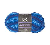 ONline KKK Wolle Sensitive Socks 4-fädig Sockenwolle 100g 430m Nadelstärke 2,5-3,0 Sockenwolle Strickwolle Häkelwolle Farbe 58