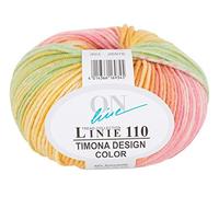 ONline Wolle Trend-Collection Linie 110 Timona Design Color 50g Garn 60% Schurwolle Strickgarn Häckelgarn Farbe 303