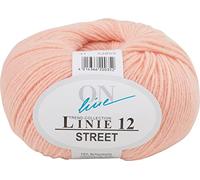 ONline Wolle STREET Linie 12 50g 210m Lauflänge 75% Schurwolle 25% Polyamid Farbe 31