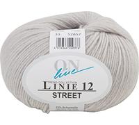 ONline Wolle STREET Linie 12 50g 210m Lauflänge 75% Schurwolle 25% Polyamid Farbe 33