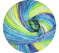 Online Linie 12 Street Design Color 127, weiche Merinowolle mit Farbverlauf zum Stricken oder Häkeln (Merino extrafein superwash), auch als Sockenwolle geeignet