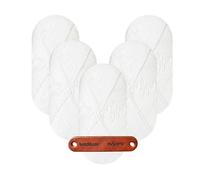 ONline Linie 165 Sandy 01 Premium Wolle 5 x 50g für sommerliche Strickideen zarte Oberteile und natürliche Farbwelten mit mySearose Label