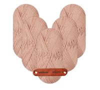 ONline Linie 165 Sandy 94 Premium Wolle 5 x 50g für sommerliche Strickideen zarte Oberteile und natürliche Farbwelten mit mySearose Label