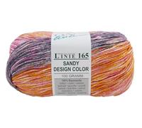 Online Linie 165 Sandy Design Color, Häkelwolle mit Farbverlauf, DIY Baumwollgarn reine Baumwolle, stricken, häkeln, handarbeiten (362)