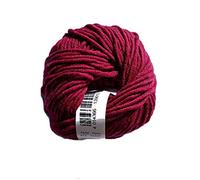 50 gr. Cora Fb. 513 burgund, Brandneu, Strickwolle, Merinowolle, Online, Linie 20