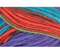 ONline Linie 231 Filzwolle Color 153 - rot/lila/türkis/grün