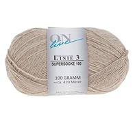 Online Wolle Supersocke 100 Linie 3 100g 420m Farbe 101 S08 01 0101